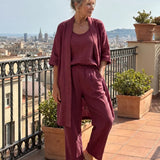 Three-Piece Relaxed Pant Set