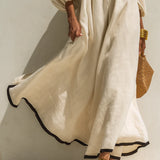 Color-Blocked Maxi Dress