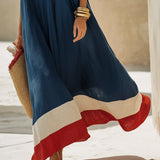 Navy Blue Maxi Dress