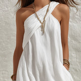 Asymmetric One-Shoulder Maxi