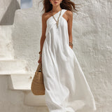 Asymmetric One-Shoulder Maxi