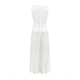 Sleeveless Fitted Column Maxi Dress