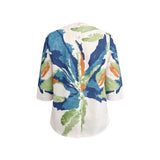 Tropical Print Short Sleeve Shirt