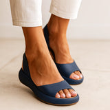 Minimalist Open-Toe Slingback Sandals