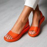 Minimalist Open-Toe Slingback Sandals