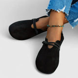 Rope Tie Flat Loafer