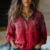 Bohemian Pattern Blouse