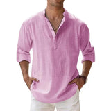Relaxed Fit Henley Shirt