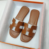 Slip-On H-Strap Sandals