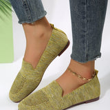 Orthopedic Knit Slip-On Flats