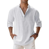 Relaxed Fit Henley Shirt