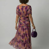 Off-Shoulder Midi Dress