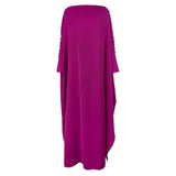Flowing Kaftan Maxi Dress
