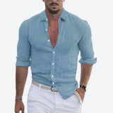 Slim Fit Button-Up Shirt