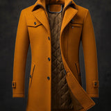Double-Layer Collar Winter Coat