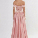 A-Line Ankle Length Cap Sleeve Bridesmaid Dress
