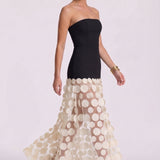 Women's A-Line Wedding Guest Maxi Dress