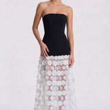 Women's A-Line Wedding Guest Maxi Dress