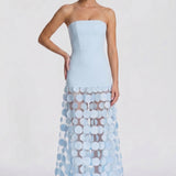 Women's A-Line Wedding Guest Maxi Dress