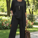 Three-Piece Flowy Lounge Set