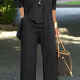 Three-Piece Flowy Lounge Set