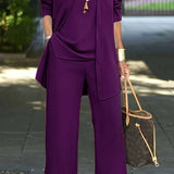 Three-Piece Flowy Lounge Set