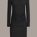 Ruched Long Sleeve Dress