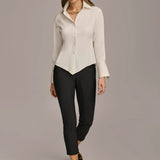 Collared Button Down Blouse