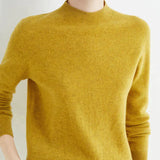 Mock Neck Knit Pullover