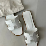Slip-On H-Strap Sandals