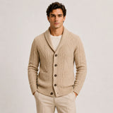 Men's Shawl Collar Cardigan