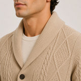 Men's Shawl Collar Cardigan