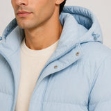 Men's Snap Puffer Jacket