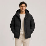 Men's Snap Puffer Jacket