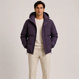 Men's Snap Puffer Jacket