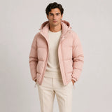Men's Snap Puffer Jacket