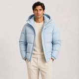 Men's Snap Puffer Jacket