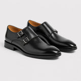 Men's Double Monk Strap Loafers