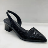 Orthopedic Slingback Block Heels