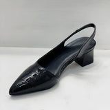 Orthopedic Slingback Block Heels