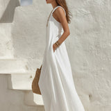 Asymmetric One-Shoulder Maxi