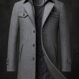 Double-Layer Collar Winter Coat