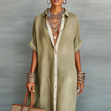 Gemma Long Shirt Sundress