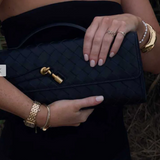 Compact Woven Handbag