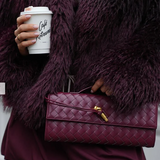 Compact Woven Handbag