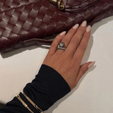 Compact Woven Handbag