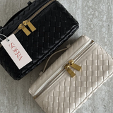Structured Woven Box Bag