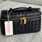 Structured Woven Box Bag
