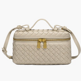 Structured Woven Box Bag