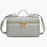 Structured Woven Box Bag